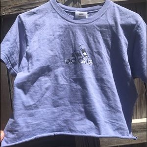 “Adidas Cropped Tee”